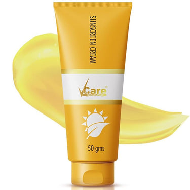 VCare Sunscreen SPF 30 Matte Cream 50g for Women & Men For All Skin Types (white)
